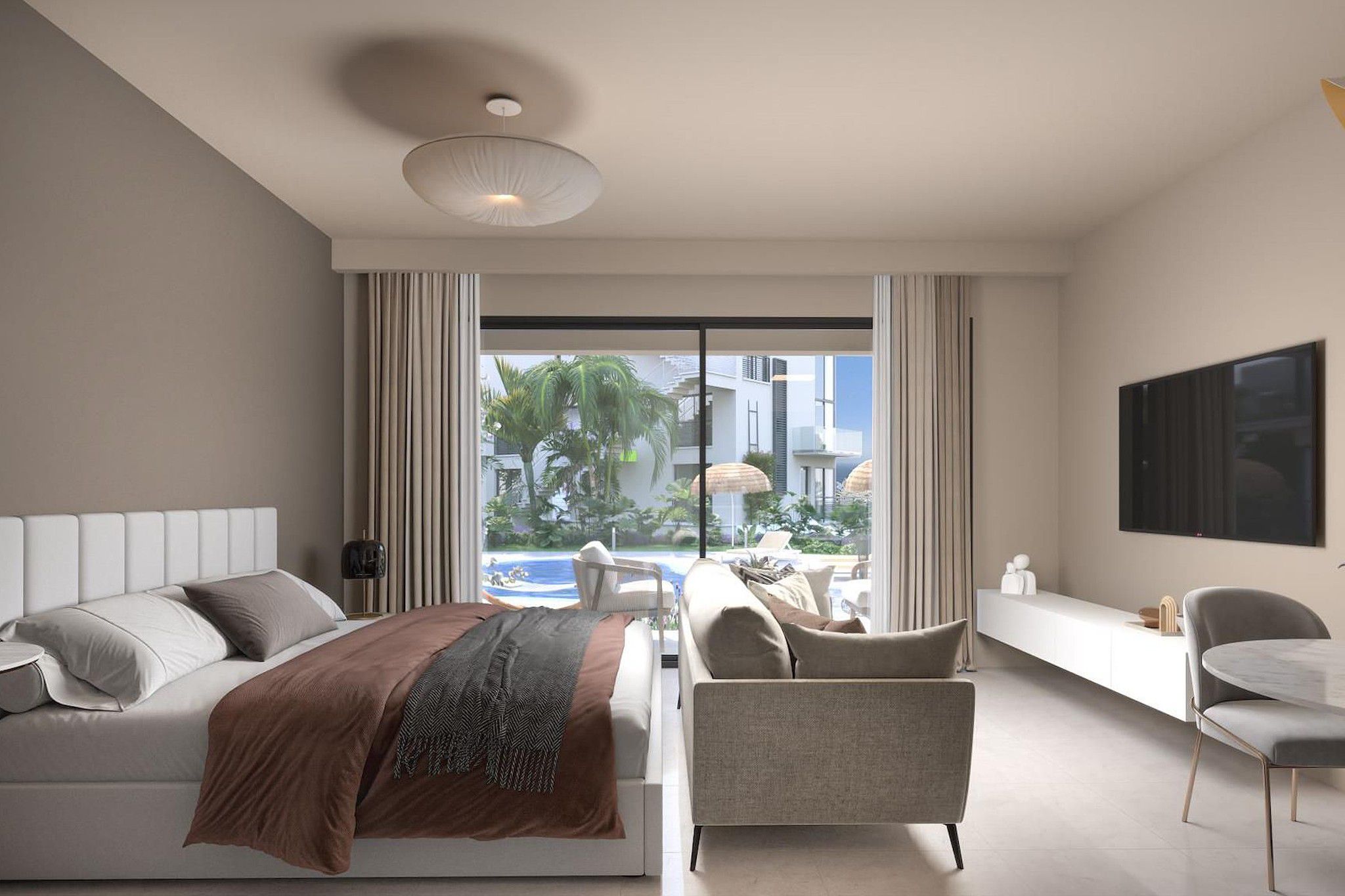 1-Bed Rooftop Duplex
